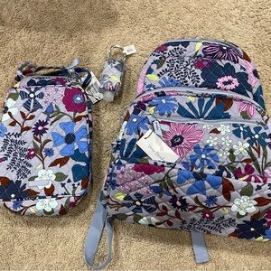 Vera Bradley Backpack Set in Bengal Lily